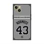プレミアムスクエアケース with MagSafe［ 読売ジャイアンツ - #43 NORIMOTO - ビジター ］