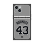 プレミアムスクエアケース with MagSafe［ 読売ジャイアンツ - #43 NORIMOTO - ビジター ］
