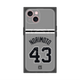 プレミアムスクエアケース with MagSafe［ 読売ジャイアンツ - #43 NORIMOTO - ビジター ］