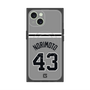 プレミアムスクエアケース with MagSafe［ 読売ジャイアンツ - #43 NORIMOTO - ビジター ］