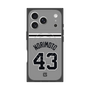 プレミアムスクエアケース with MagSafe［ 読売ジャイアンツ - #43 NORIMOTO - ビジター ］