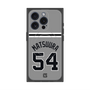 プレミアムスクエアケース with MagSafe［ 読売ジャイアンツ - #54 MATSUURA - ビジター ］