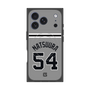 プレミアムスクエアケース with MagSafe［ 読売ジャイアンツ - #54 MATSUURA - ビジター ］
