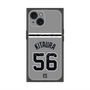 プレミアムスクエアケース with MagSafe［ 読売ジャイアンツ - #56 KITAURA - ビジター ］