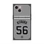 プレミアムスクエアケース with MagSafe［ 読売ジャイアンツ - #56 KITAURA - ビジター ］