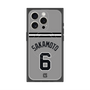 プレミアムスクエアケース with MagSafe［ 読売ジャイアンツ - #6 SAKAMOTO - ビジター ］