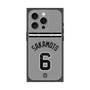 プレミアムスクエアケース with MagSafe［ 読売ジャイアンツ - #6 SAKAMOTO - ビジター ］