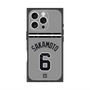 プレミアムスクエアケース with MagSafe［ 読売ジャイアンツ - #6 SAKAMOTO - ビジター ］