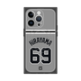 プレミアムスクエアケース with MagSafe［ 読売ジャイアンツ - #69 HIRAYAMA - ビジター ］