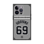 プレミアムスクエアケース with MagSafe［ 読売ジャイアンツ - #69 HIRAYAMA - ビジター ］