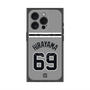 プレミアムスクエアケース with MagSafe［ 読売ジャイアンツ - #69 HIRAYAMA - ビジター ］