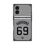 プレミアムスクエアケース with MagSafe［ 読売ジャイアンツ - #69 HIRAYAMA - ビジター ］