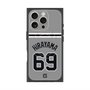 プレミアムスクエアケース with MagSafe［ 読売ジャイアンツ - #69 HIRAYAMA - ビジター ］