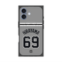 プレミアムスクエアケース with MagSafe［ 読売ジャイアンツ - #69 HIRAYAMA - ビジター ］