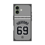 プレミアムスクエアケース with MagSafe［ 読売ジャイアンツ - #69 HIRAYAMA - ビジター ］