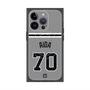 プレミアムスクエアケース with MagSafe［ 読売ジャイアンツ - #70 AIDA - ビジター ］