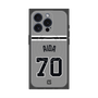 プレミアムスクエアケース with MagSafe［ 読売ジャイアンツ - #70 AIDA - ビジター ］
