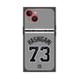 プレミアムスクエアケース with MagSafe［ 読売ジャイアンツ - #73 HASHIGAMI - ビジター ］