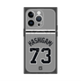 プレミアムスクエアケース with MagSafe［ 読売ジャイアンツ - #73 HASHIGAMI - ビジター ］