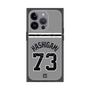 プレミアムスクエアケース with MagSafe［ 読売ジャイアンツ - #73 HASHIGAMI - ビジター ］