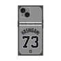 プレミアムスクエアケース with MagSafe［ 読売ジャイアンツ - #73 HASHIGAMI - ビジター ］