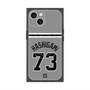 プレミアムスクエアケース with MagSafe［ 読売ジャイアンツ - #73 HASHIGAMI - ビジター ］