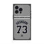 プレミアムスクエアケース with MagSafe［ 読売ジャイアンツ - #73 HASHIGAMI - ビジター ］