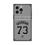 プレミアムスクエアケース with MagSafe［ 読売ジャイアンツ - #73 HASHIGAMI - ビジター ］