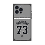 プレミアムスクエアケース with MagSafe［ 読売ジャイアンツ - #73 HASHIGAMI - ビジター ］