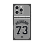 プレミアムスクエアケース with MagSafe［ 読売ジャイアンツ - #73 HASHIGAMI - ビジター ］
