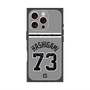 プレミアムスクエアケース with MagSafe［ 読売ジャイアンツ - #73 HASHIGAMI - ビジター ］