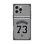 プレミアムスクエアケース with MagSafe［ 読売ジャイアンツ - #73 HASHIGAMI - ビジター ］