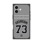 プレミアムスクエアケース with MagSafe［ 読売ジャイアンツ - #73 HASHIGAMI - ビジター ］