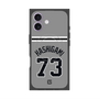 プレミアムスクエアケース with MagSafe［ 読売ジャイアンツ - #73 HASHIGAMI - ビジター ］
