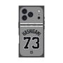 プレミアムスクエアケース with MagSafe［ 読売ジャイアンツ - #73 HASHIGAMI - ビジター ］