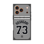 プレミアムスクエアケース with MagSafe［ 読売ジャイアンツ - #73 HASHIGAMI - ビジター ］