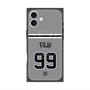 プレミアムスクエアケース with MagSafe［ 読売ジャイアンツ - #99 FUJII - ビジター ］