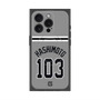 プレミアムスクエアケース with MagSafe［ 読売ジャイアンツ - #103 HASHIMOTO - ビジター ］