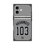 プレミアムスクエアケース with MagSafe［ 読売ジャイアンツ - #103 HASHIMOTO - ビジター ］