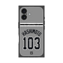 プレミアムスクエアケース with MagSafe［ 読売ジャイアンツ - #103 HASHIMOTO - ビジター ］