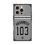 プレミアムスクエアケース with MagSafe［ 読売ジャイアンツ - #103 HASHIMOTO - ビジター ］