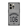 プレミアムスクエアケース with MagSafe［ 読売ジャイアンツ - #106 WAKABAYASHI - ビジター ］