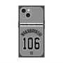 プレミアムスクエアケース with MagSafe［ 読売ジャイアンツ - #106 WAKABAYASHI - ビジター ］