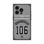 プレミアムスクエアケース with MagSafe［ 読売ジャイアンツ - #106 WAKABAYASHI - ビジター ］