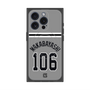 プレミアムスクエアケース with MagSafe［ 読売ジャイアンツ - #106 WAKABAYASHI - ビジター ］
