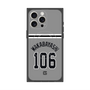 プレミアムスクエアケース with MagSafe［ 読売ジャイアンツ - #106 WAKABAYASHI - ビジター ］
