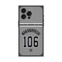プレミアムスクエアケース with MagSafe［ 読売ジャイアンツ - #106 WAKABAYASHI - ビジター ］