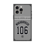 プレミアムスクエアケース with MagSafe［ 読売ジャイアンツ - #106 WAKABAYASHI - ビジター ］
