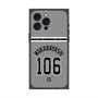 プレミアムスクエアケース with MagSafe［ 読売ジャイアンツ - #106 WAKABAYASHI - ビジター ］