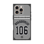 プレミアムスクエアケース with MagSafe［ 読売ジャイアンツ - #106 WAKABAYASHI - ビジター ］